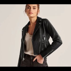 Abercrombie and Fitch Vegan Leather Jacket